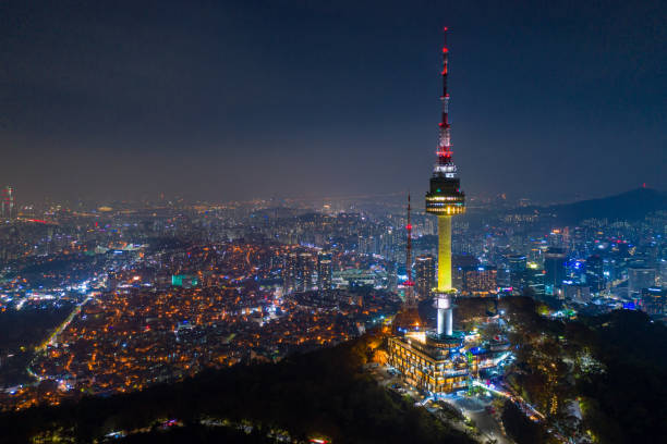 Detail N Seoul Tower Korea Nomer 13