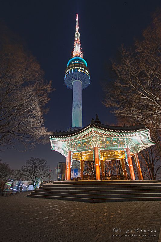 Detail N Seoul Tower Korea Nomer 19