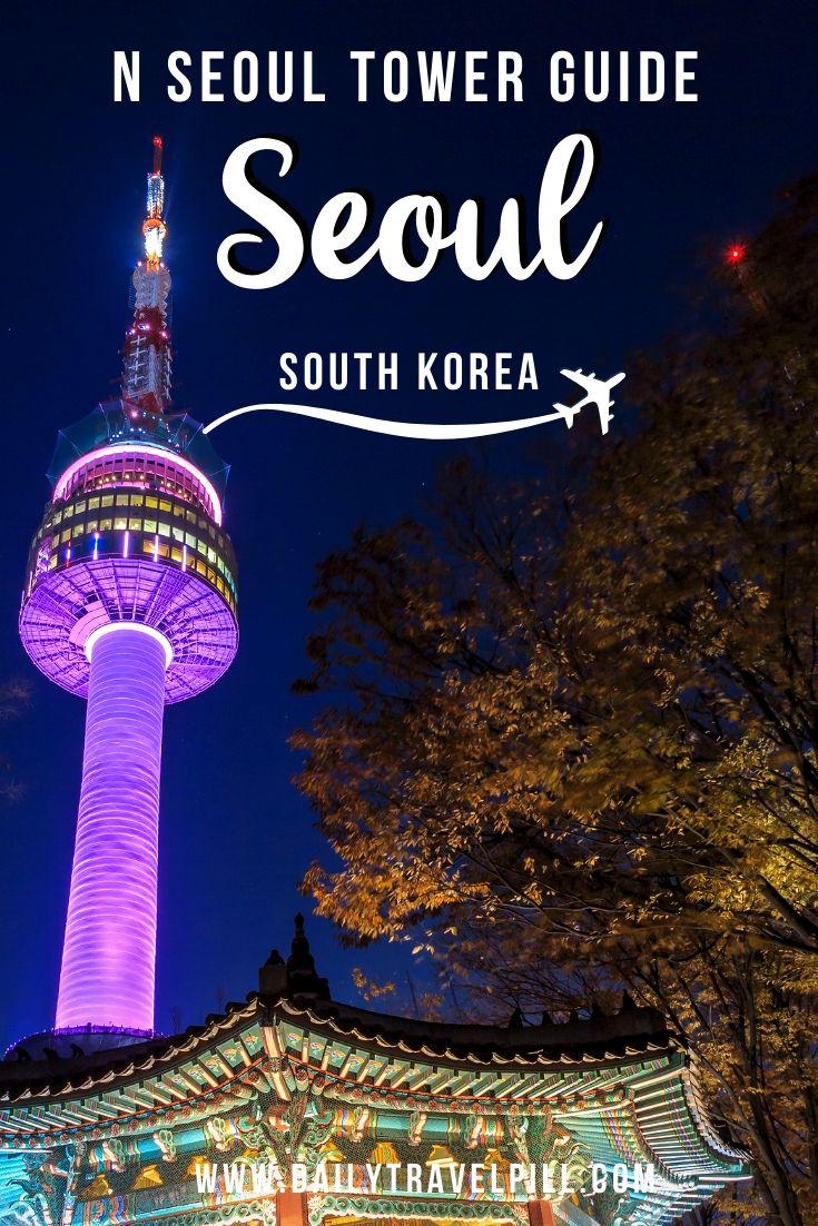 Detail N Seoul Tower Korea Nomer 24