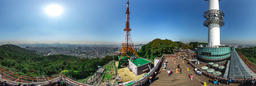 Detail N Seoul Tower Korea Nomer 38