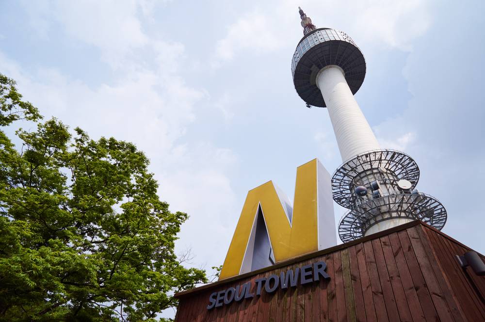 Detail N Seoul Tower Korea Nomer 49