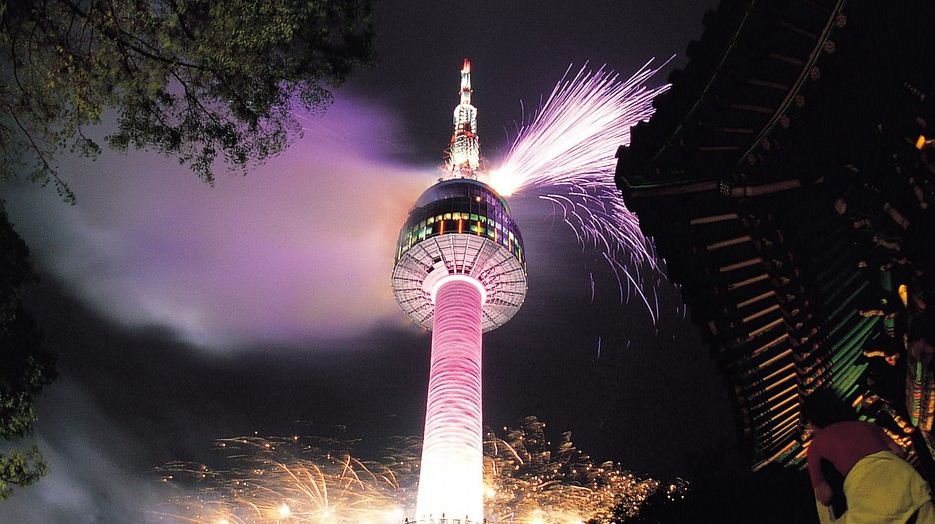 Detail N Seoul Tower Korea Nomer 50