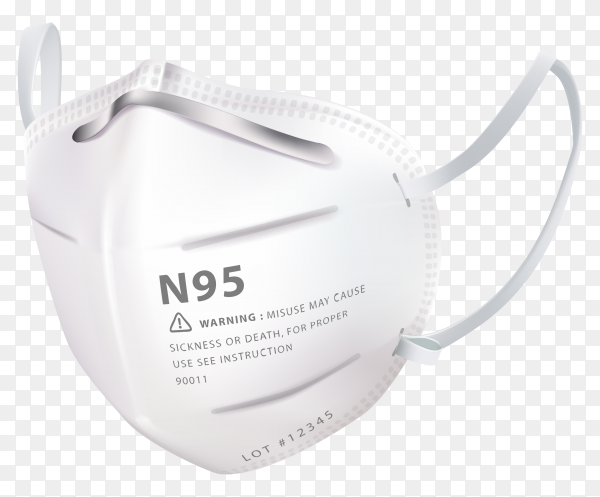 Detail N95 Mask Png Nomer 6