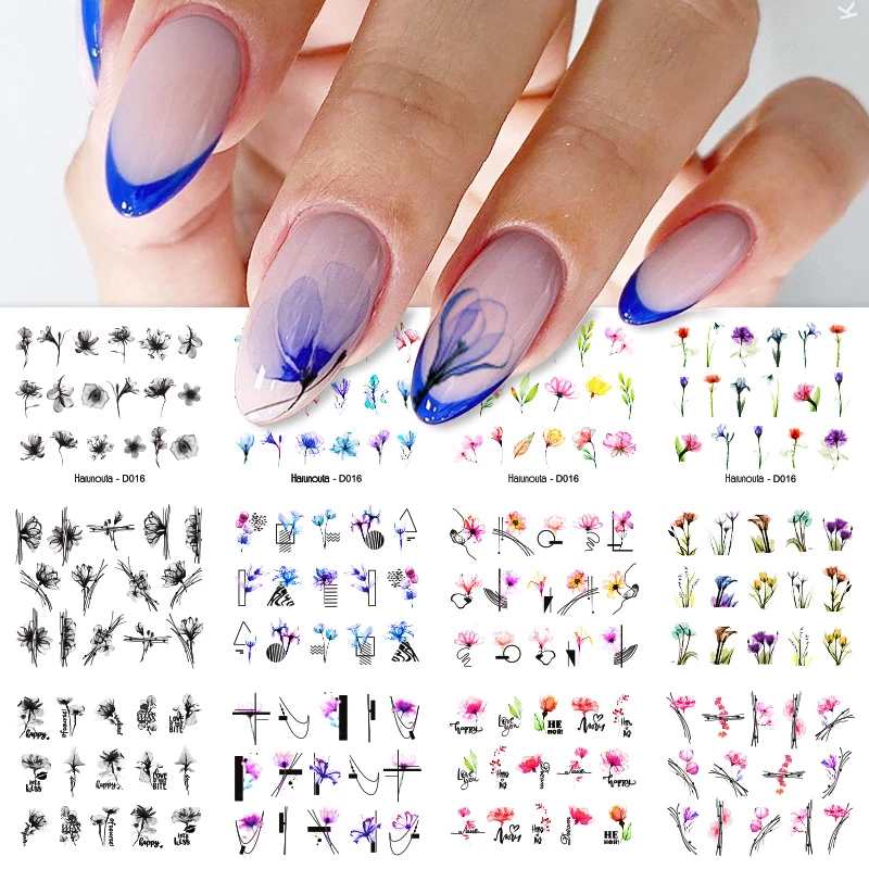 Detail Nail Art Bunga Matahari Nomer 40