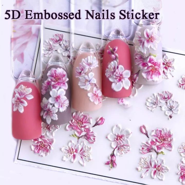 Detail Nail Art Bunga Matahari Nomer 44