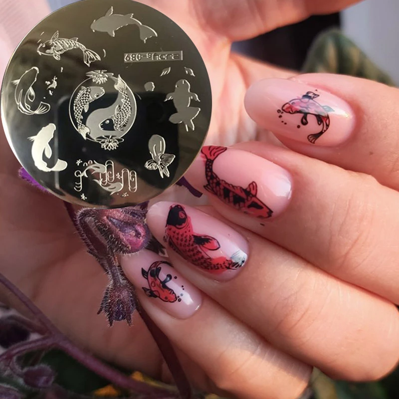 Detail Nail Art Bunga Mawar Nomer 41