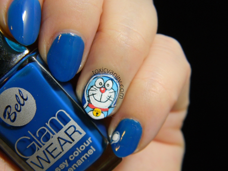 Detail Nail Art Doraemon Nomer 36