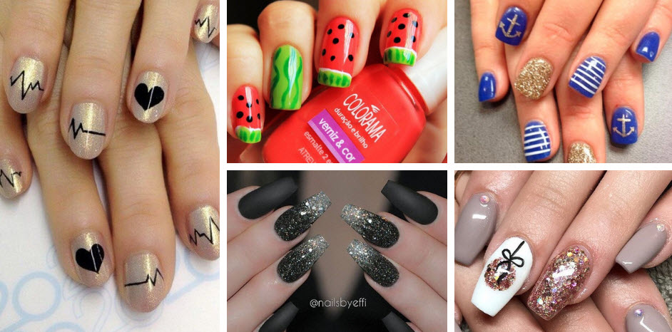 Detail Nail Art Sederhana Nomer 14