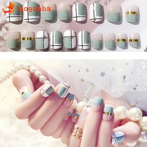 Detail Nail Art Simple Garis Nomer 10