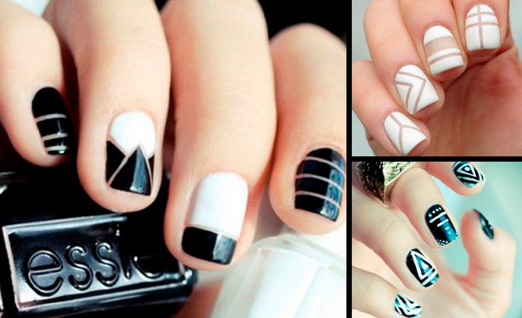 Detail Nail Art Simple Garis Nomer 11