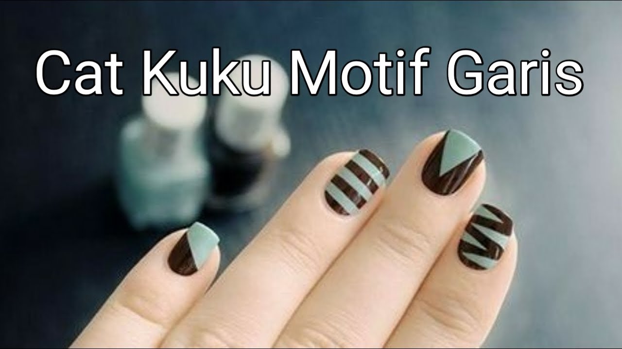 Detail Nail Art Simple Garis Nomer 3