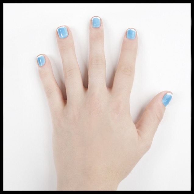 Detail Nail Art Warna Biru Muda Nomer 38