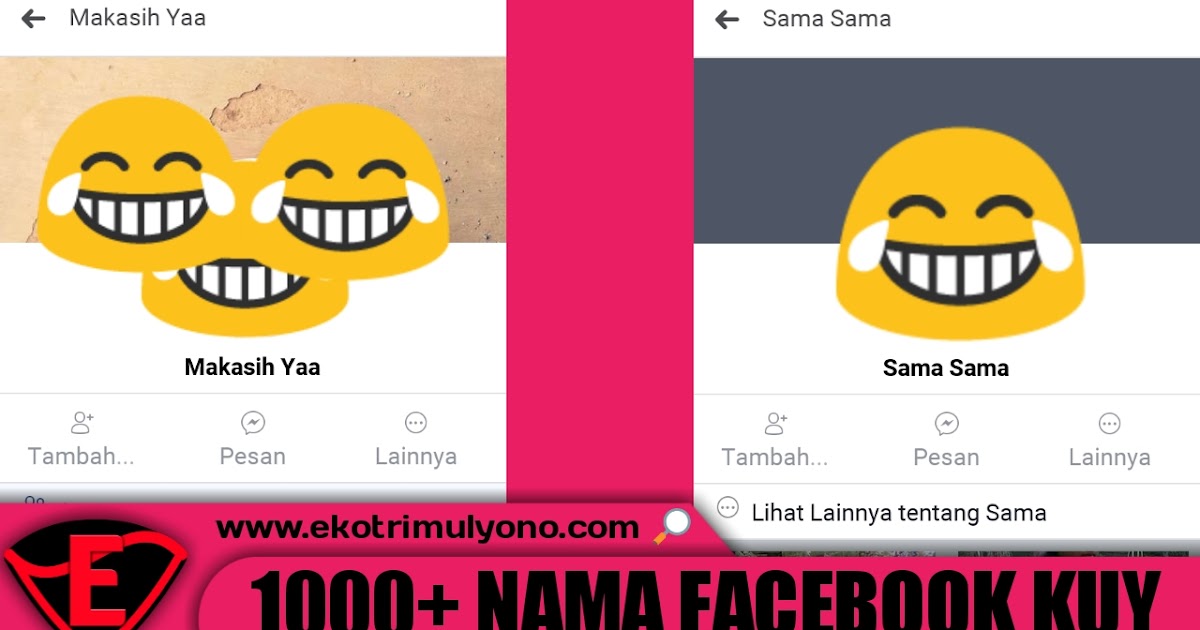 Detail Nama Akun Fb Keren Nomer 4