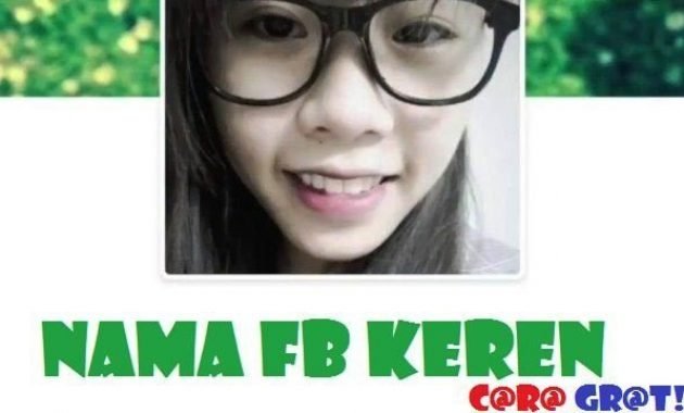 Detail Nama Akun Fb Keren Nomer 38