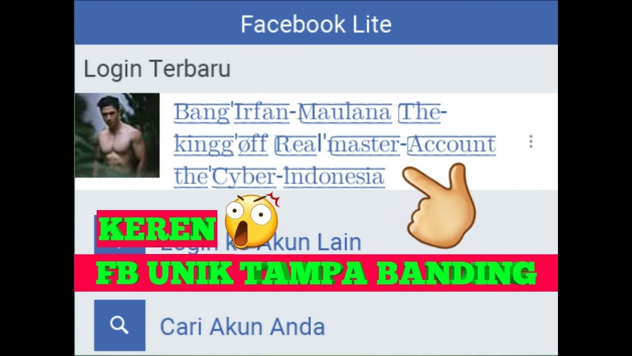 Detail Nama Akun Fb Keren Nomer 49