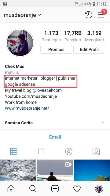 Detail Nama Akun Instagram Yang Keren Nomer 46