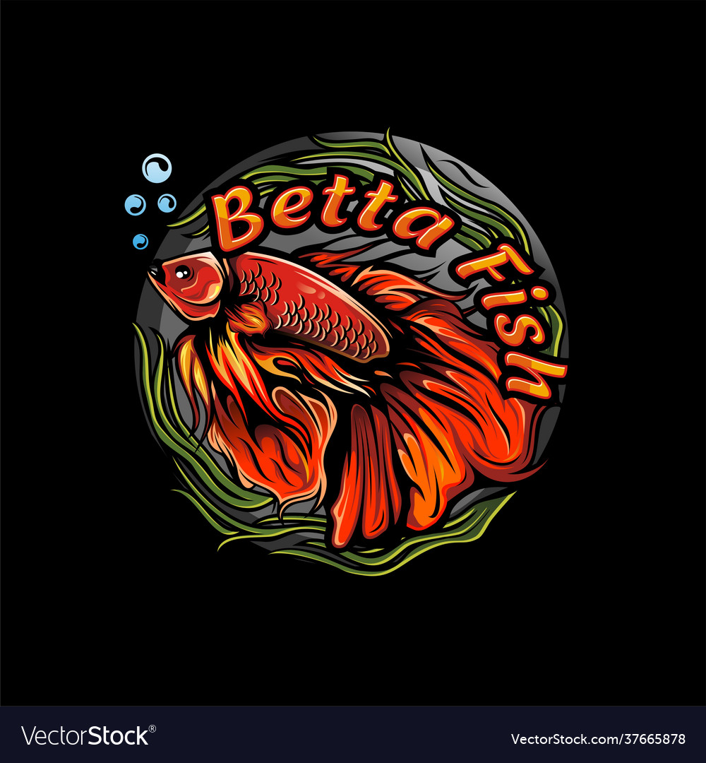 Logo Betta Fish - KibrisPDR