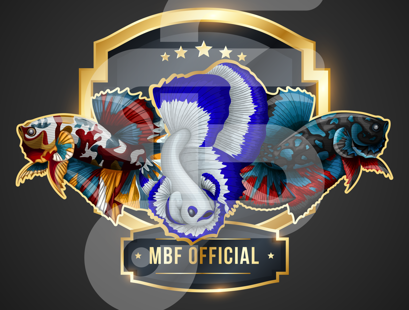 Detail Logo Betta Fish 3d Nomer 2