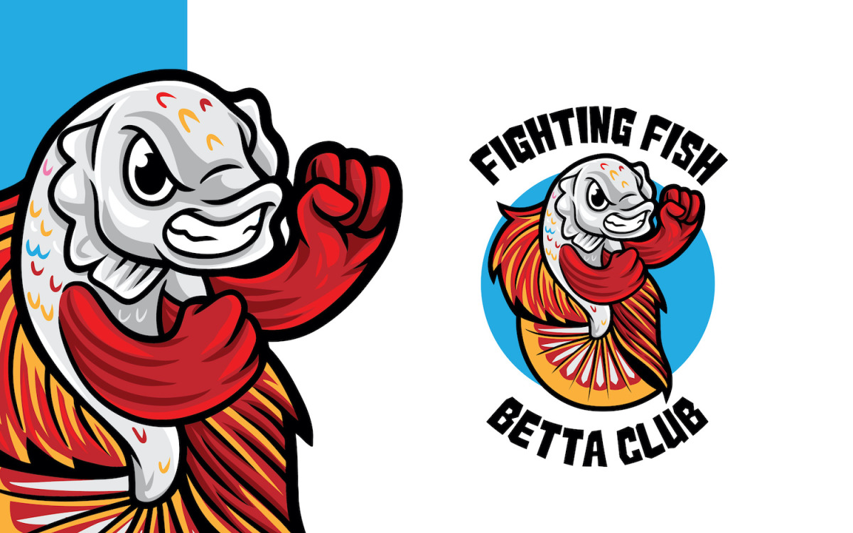 Detail Logo Betta Fish 3d Nomer 15