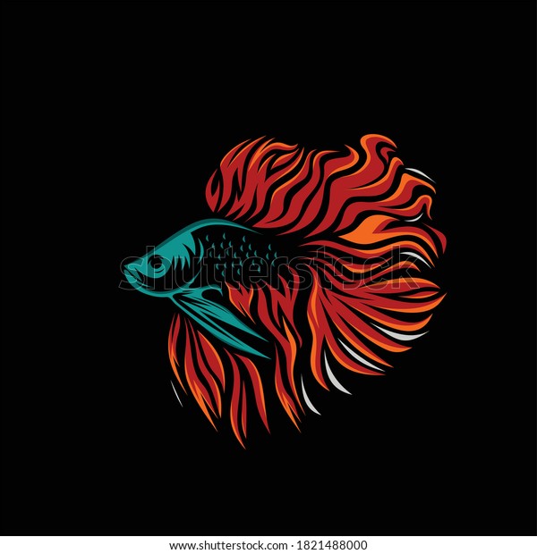 Detail Logo Betta Fish 3d Nomer 30