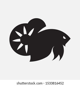 Detail Logo Betta Fish Plakat Nomer 12