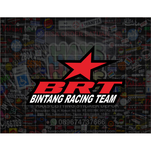 Detail Logo Bintang Racing Team Nomer 50