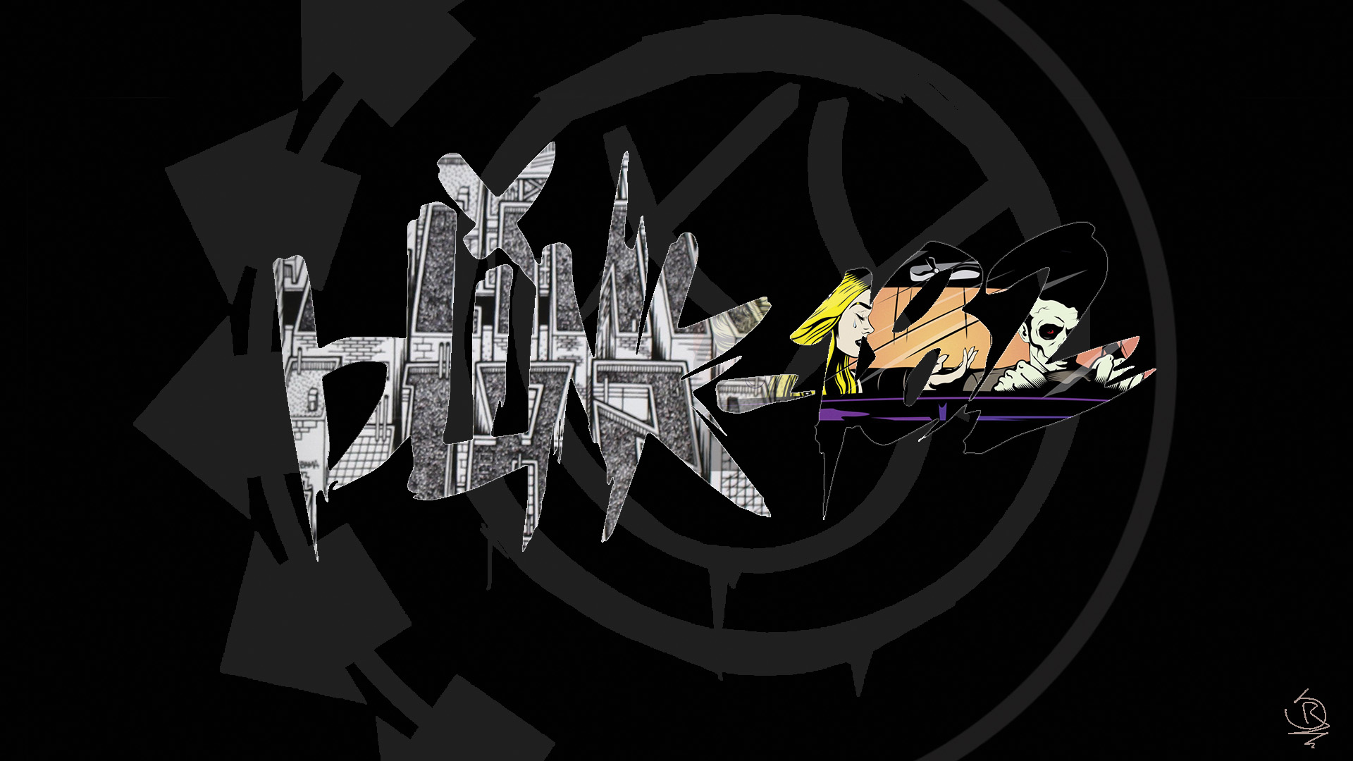 Detail Logo Blink 182 Nomer 41