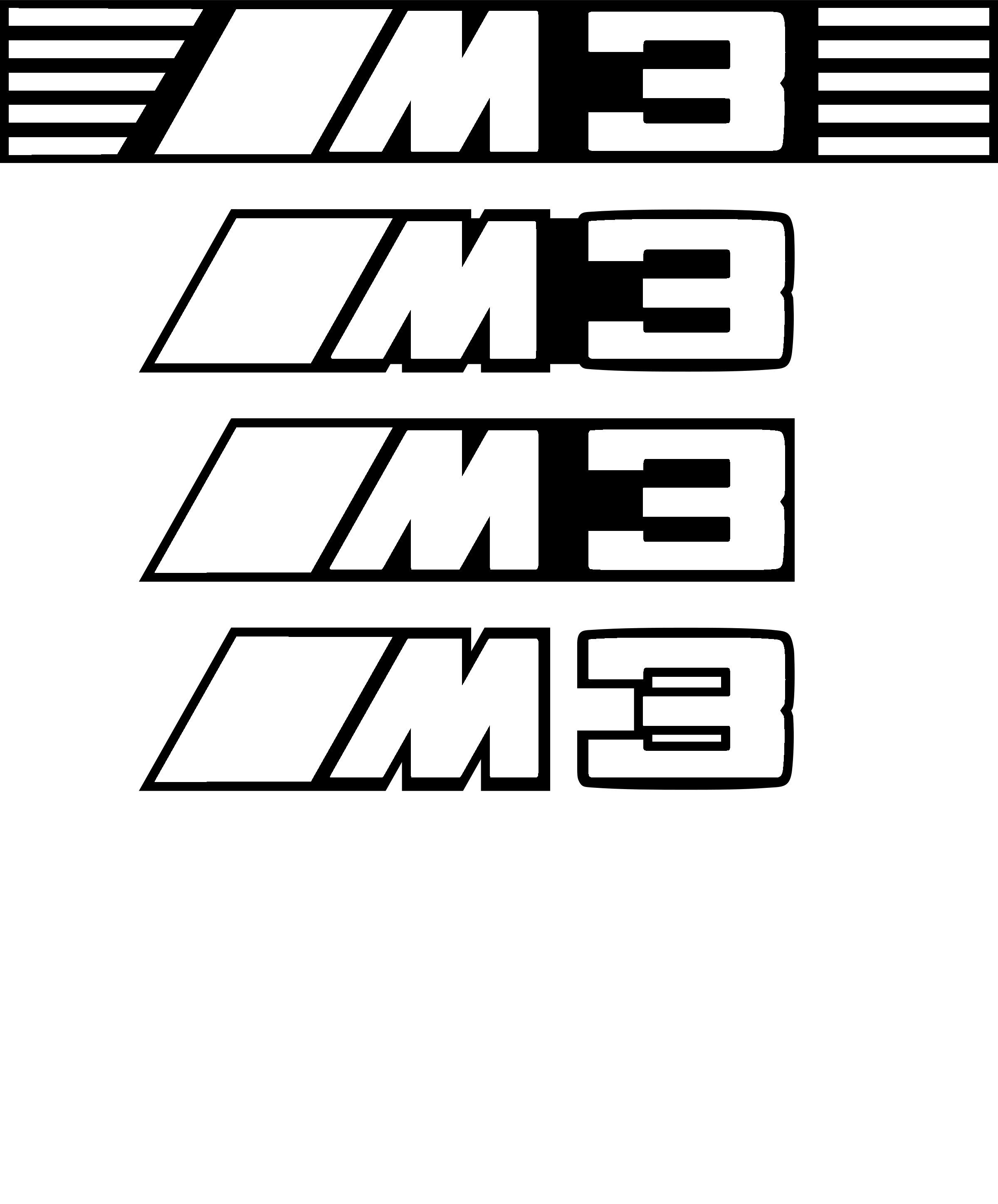 Detail Logo Bmw M3 Vector Nomer 6