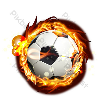 Detail Logo Bola Api Nomer 10
