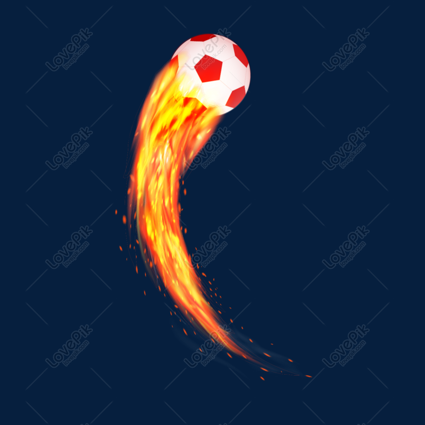 Detail Logo Bola Api Nomer 29