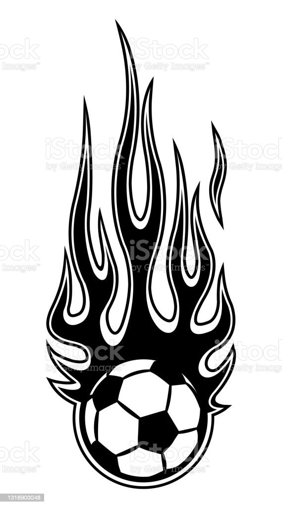 Detail Logo Bola Api Keren Nomer 45