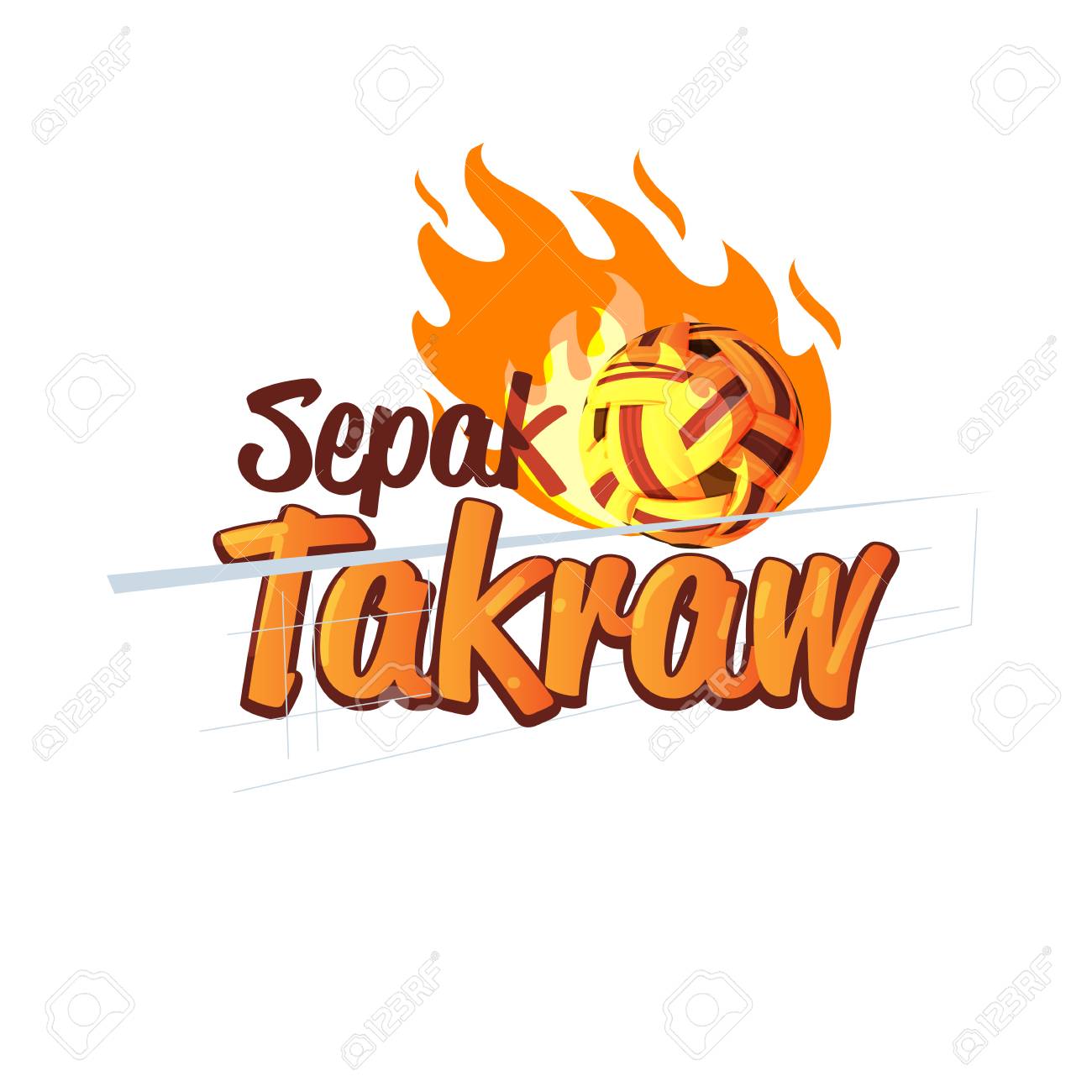 Detail Logo Bola Takraw Nomer 4