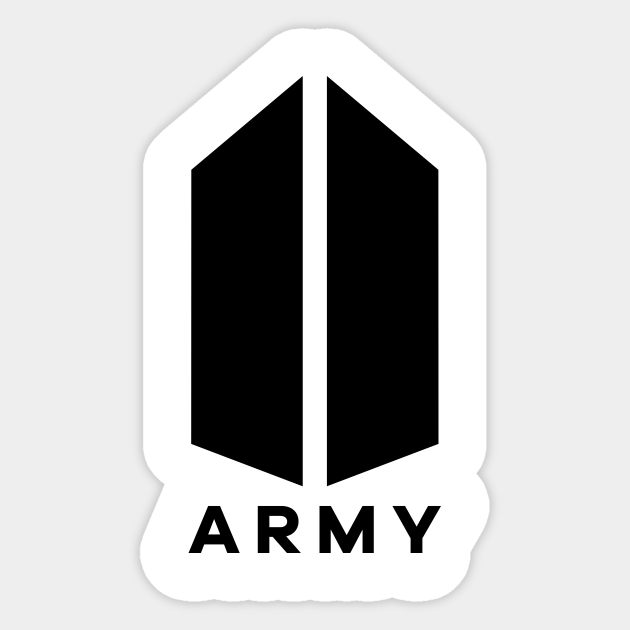 Detail Logo Bts Dan Army Nomer 6