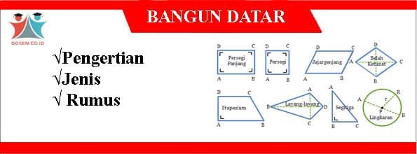 Detail Nama Bangun Datar Dan Gambarnya Nomer 49