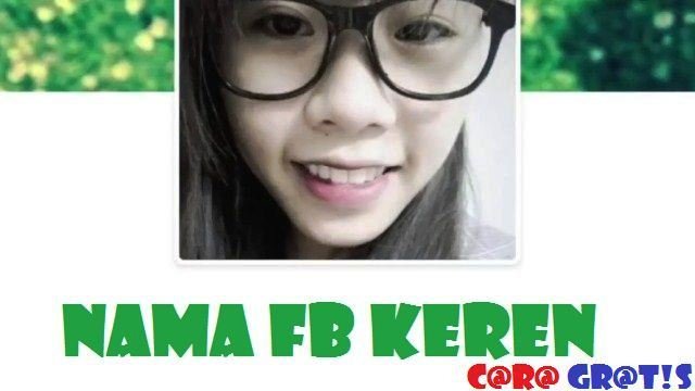 Detail Nama Buat Fb Paling Keren Nomer 52