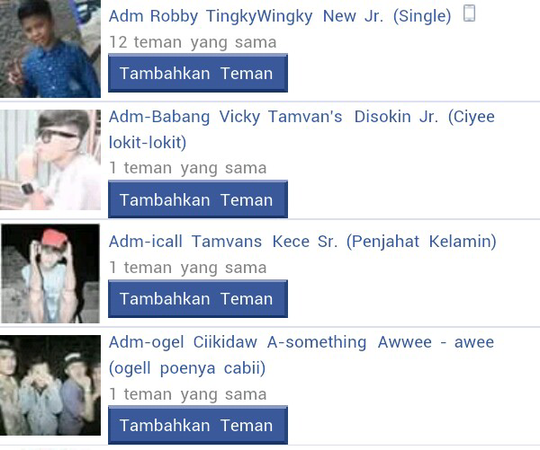 Detail Nama Fb Jaman Sekarang Nomer 17