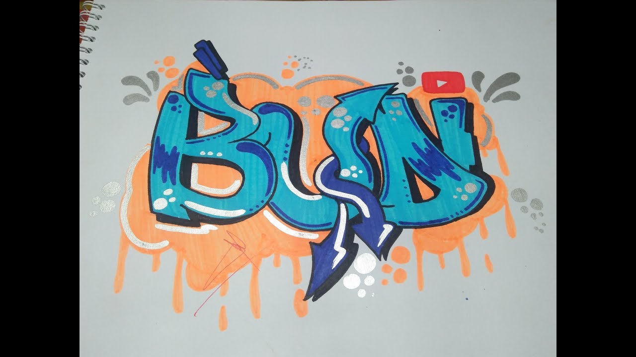 Detail Nama Grafiti Keren Nomer 55