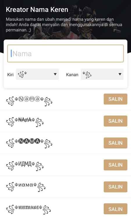 Nama Grup Editor Keren - KibrisPDR