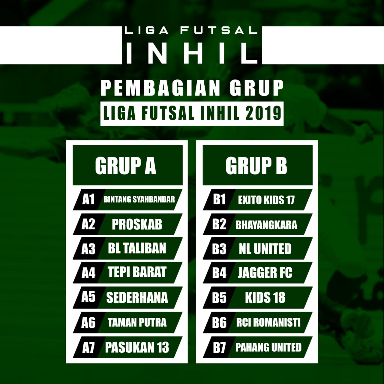 Detail Nama Grup Futsal Keren Nomer 7