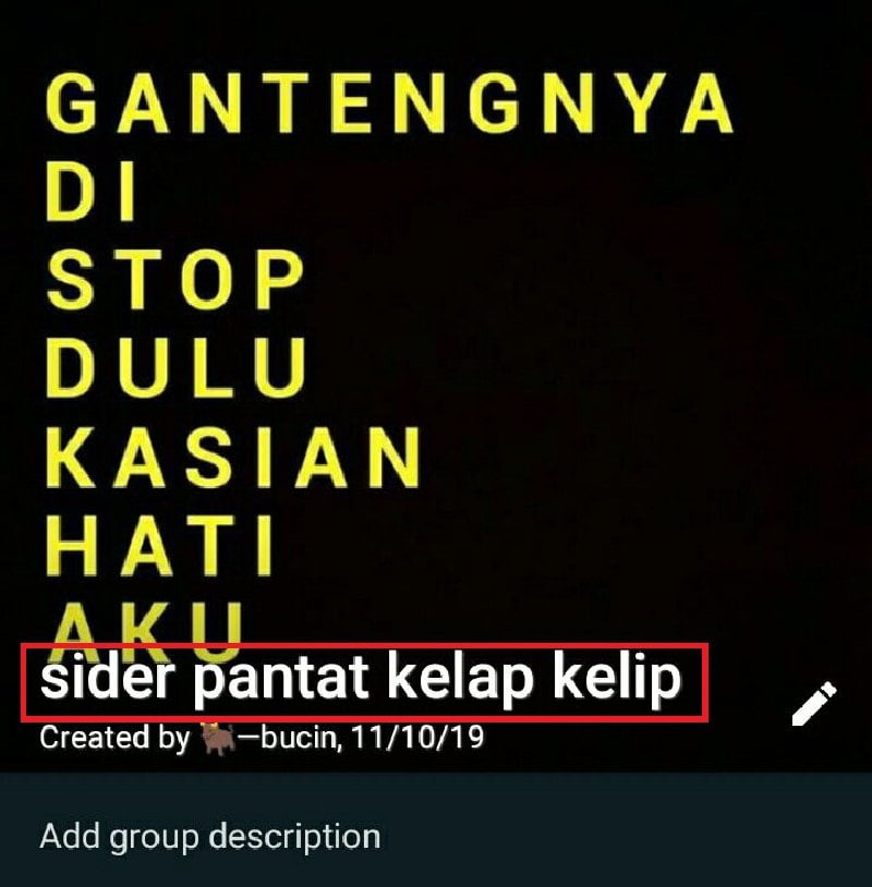 Detail Nama Grup Whatsapp Lucu Nomer 35