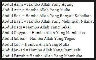 Detail Nama Islami Bayi Laki2 Nomer 26