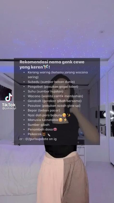 Detail Nama Keren Tik Tok Nomer 28