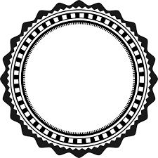 Detail Logo Bulat Design Polos Nomer 6
