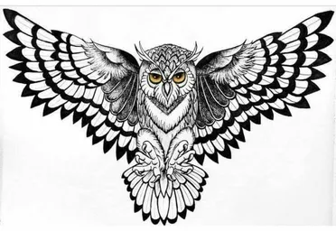 Detail Logo Burung Hantu Hitam Putih Nomer 25