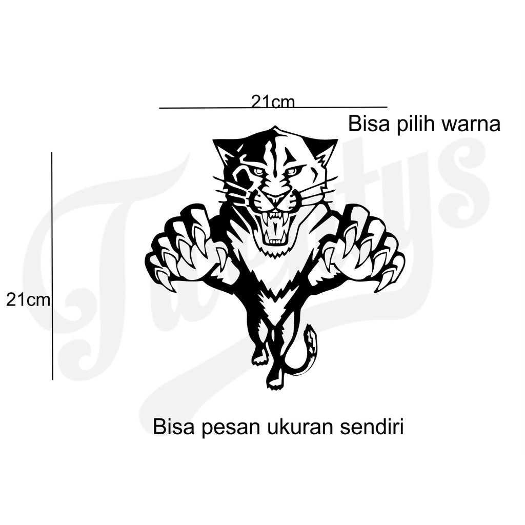 Detail Logo Cakar Harimau Nomer 16