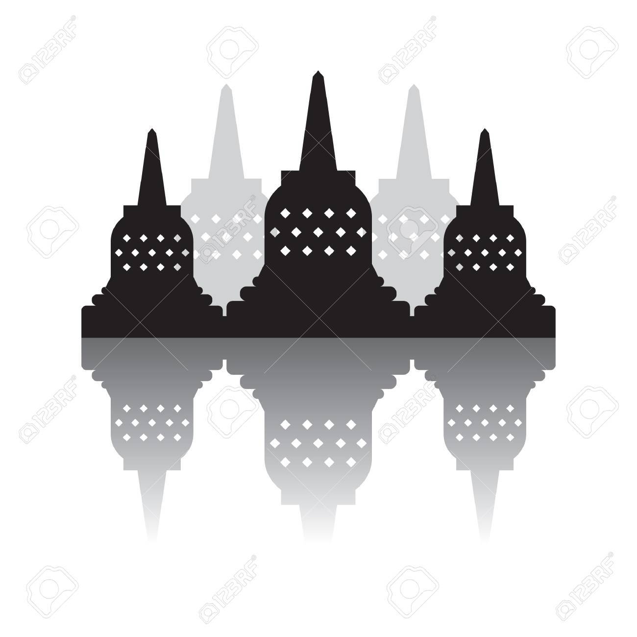 Detail Logo Candi Borobudur Nomer 23