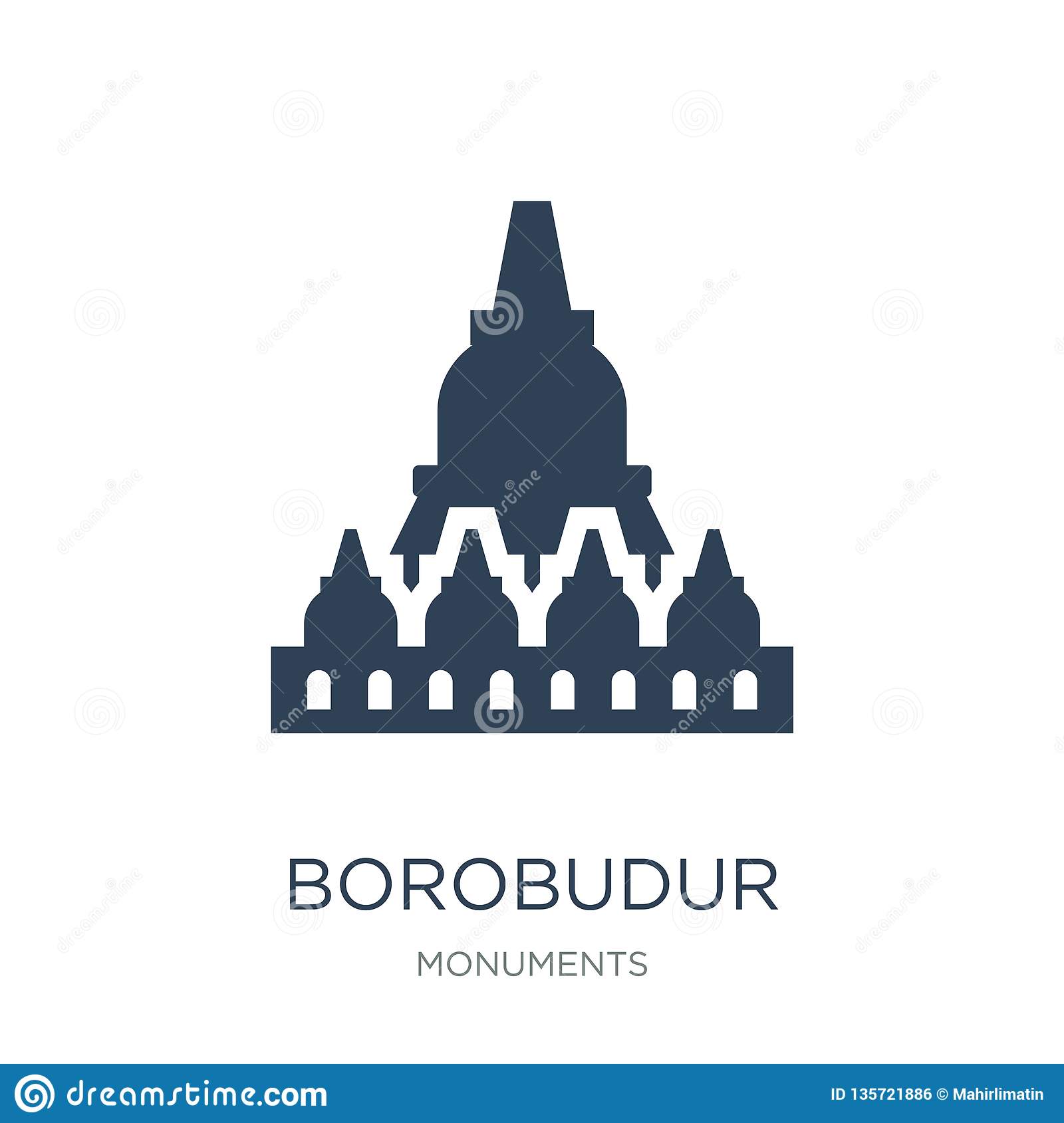 Detail Logo Candi Borobudur Nomer 8