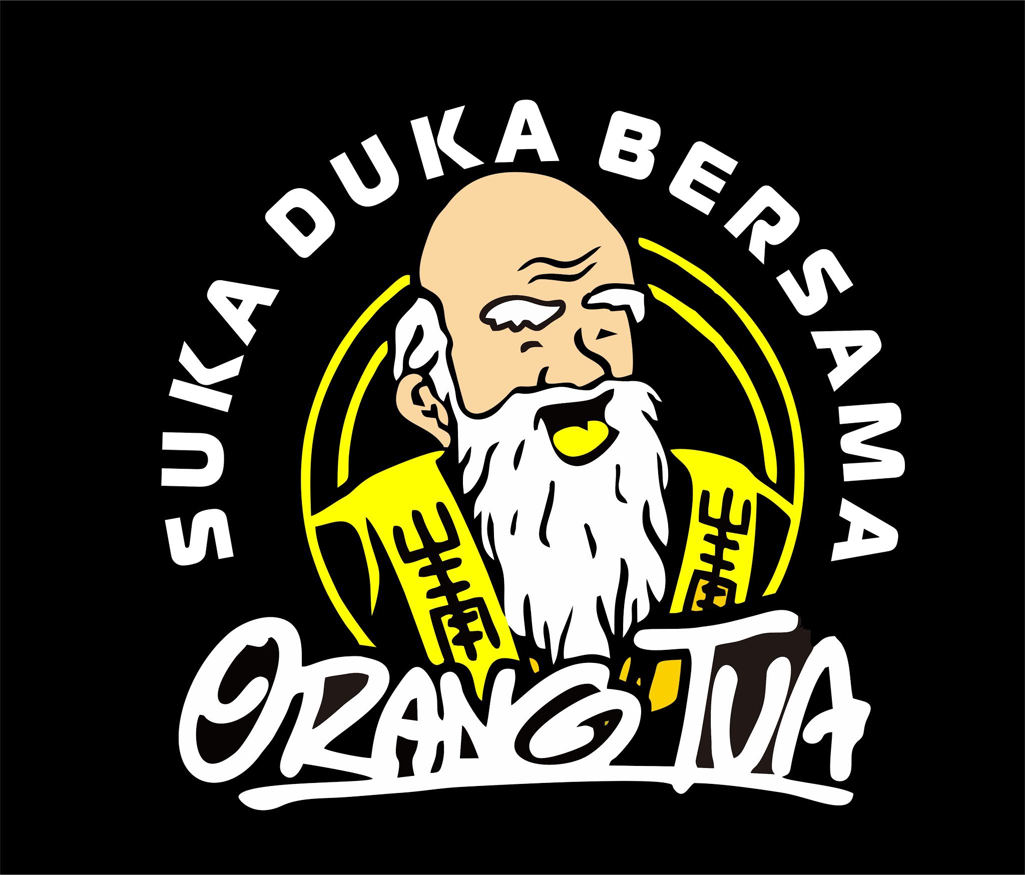 Logo Cap Orang Tua Vector