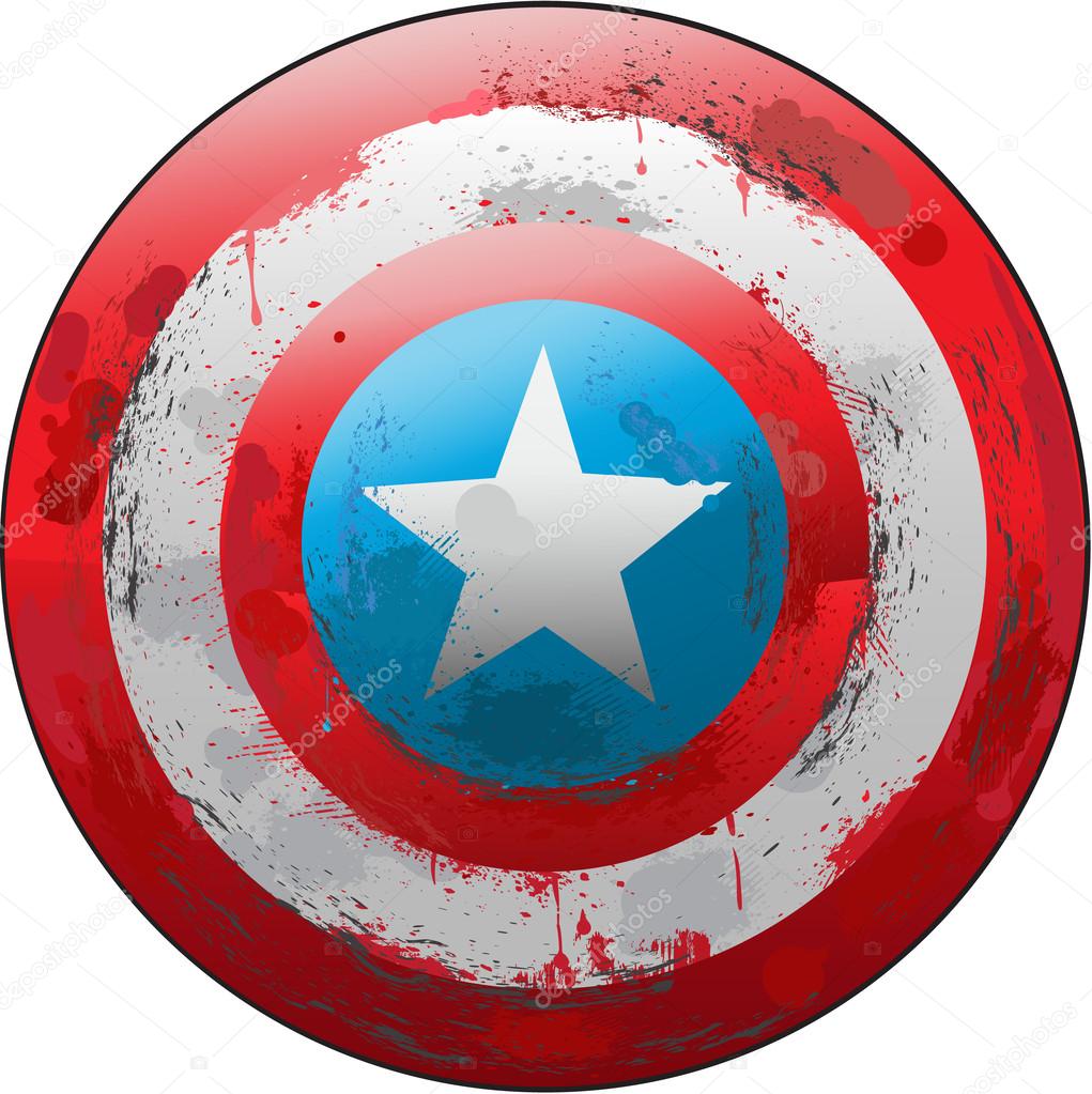Detail Logo Captain America Vector Nomer 10