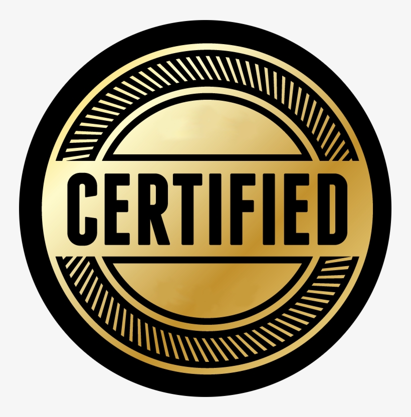 Detail Logo Certified Nomer 5